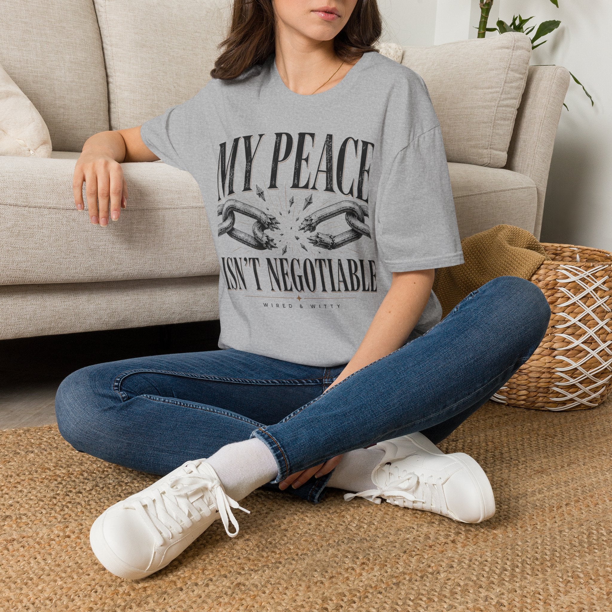 T-Shirt — "My Peace Isn't Negotiable"