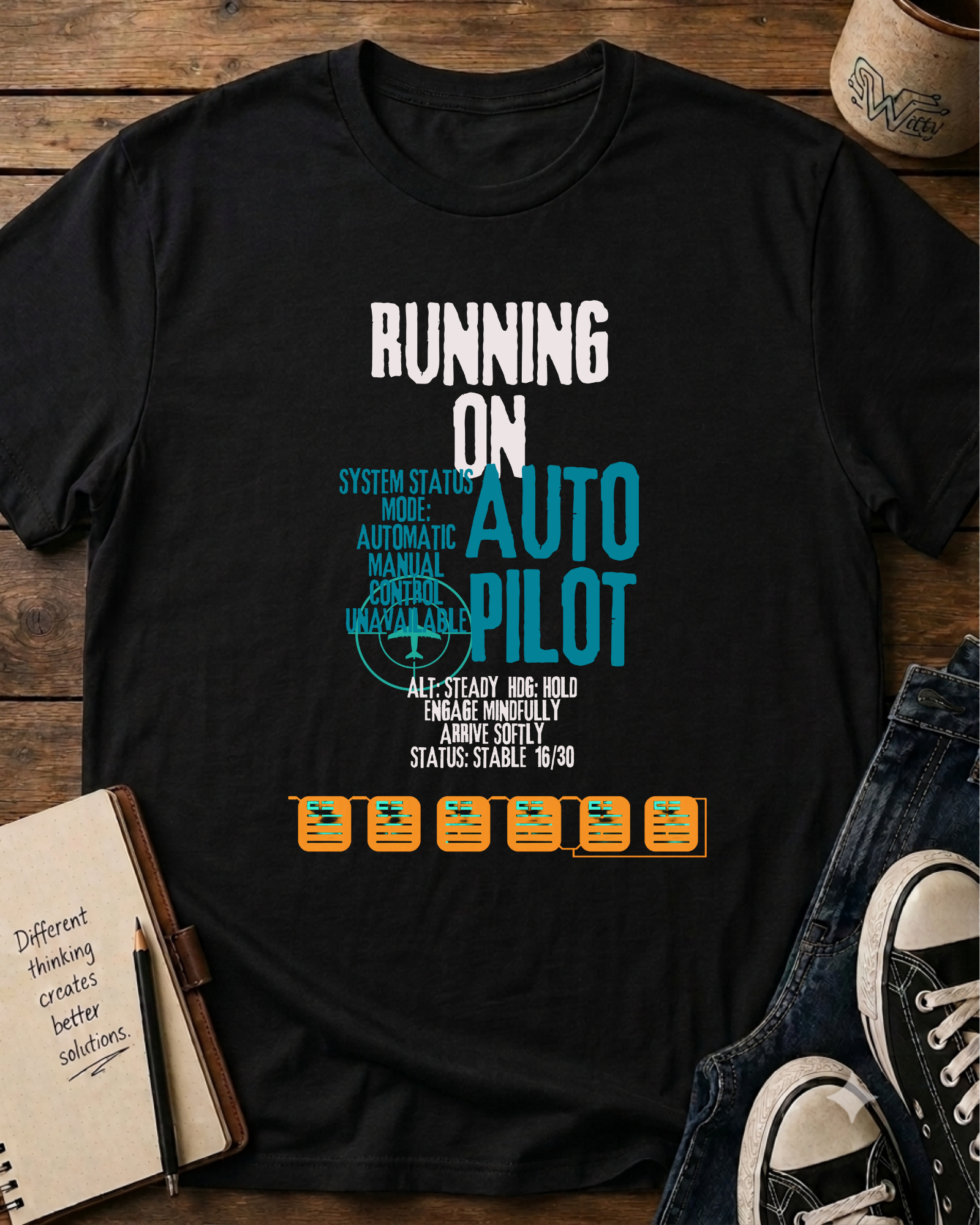 Running On AutoPilot T-shirt