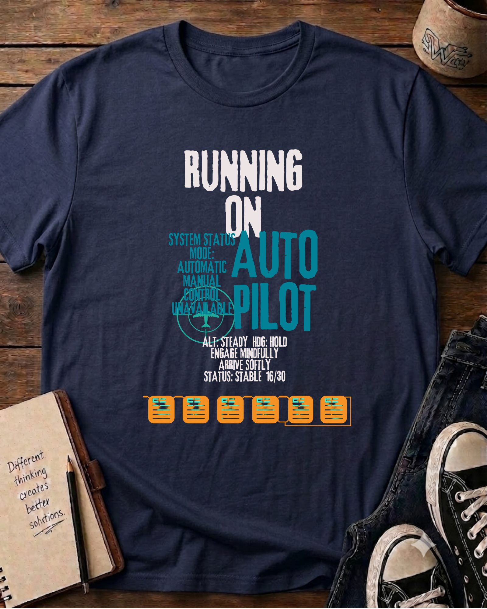 Running On AutoPilot T-shirt