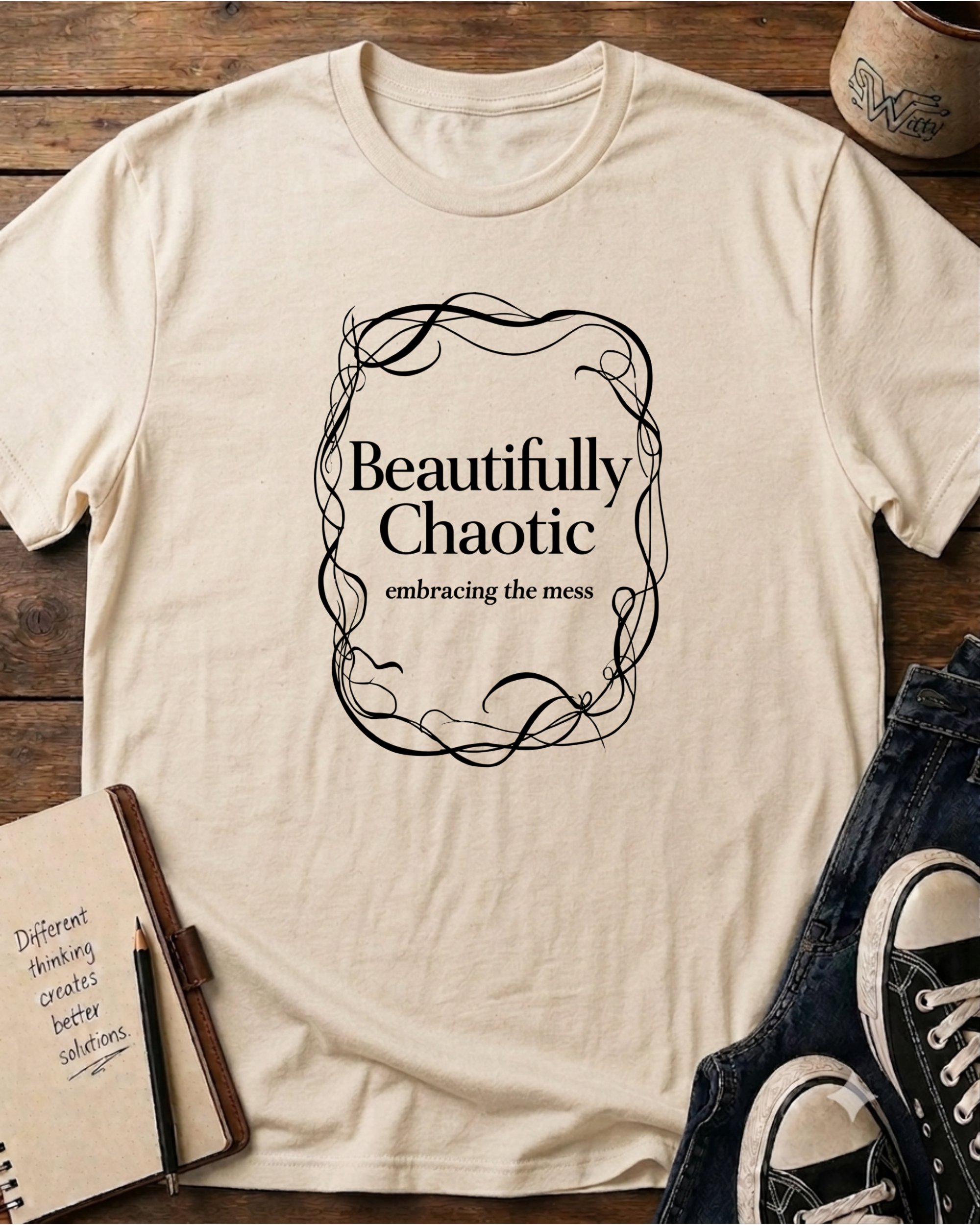 Embracing The Mess - T shirt