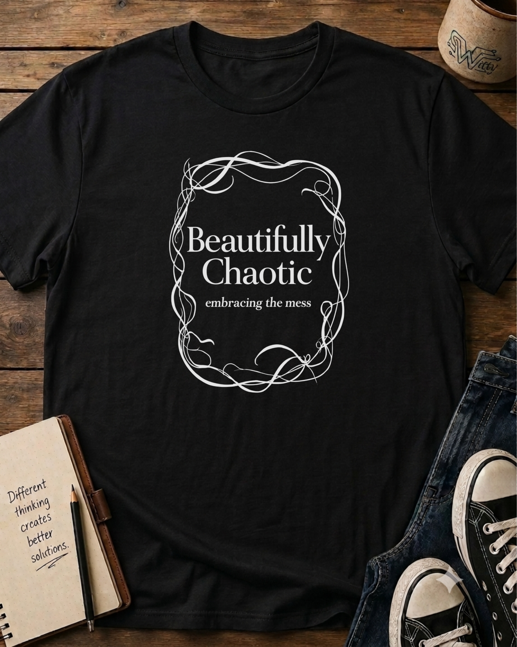 Embracing The Mess - T shirt