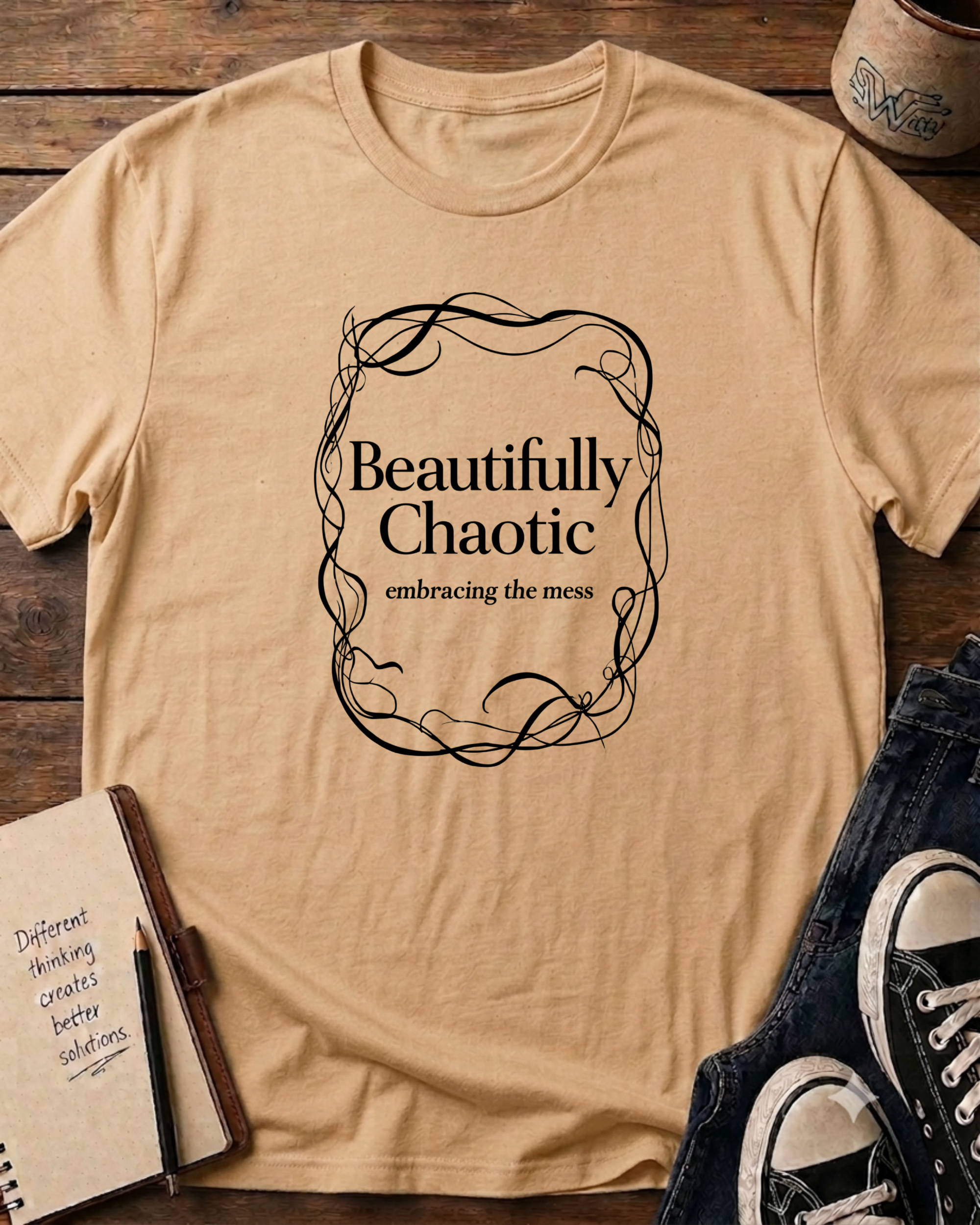 Embracing The Mess - T shirt