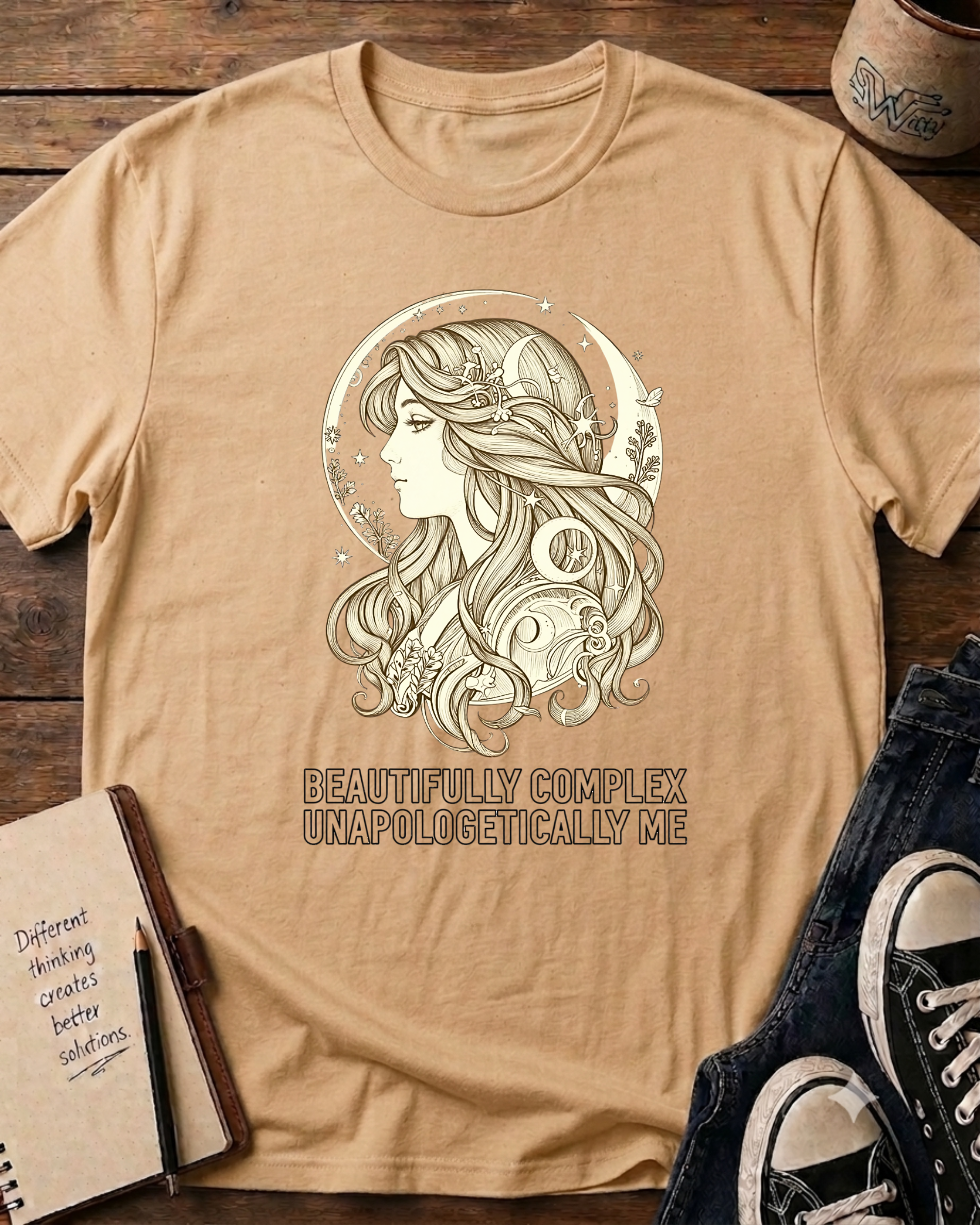 Beautifully Complex Unapologetically Me Graphic T-Shirt
