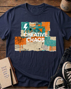 Creative Chaos — Vintage Collage Graphic T-Shirt