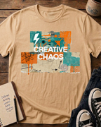 Creative Chaos — Vintage Collage Graphic T-Shirt