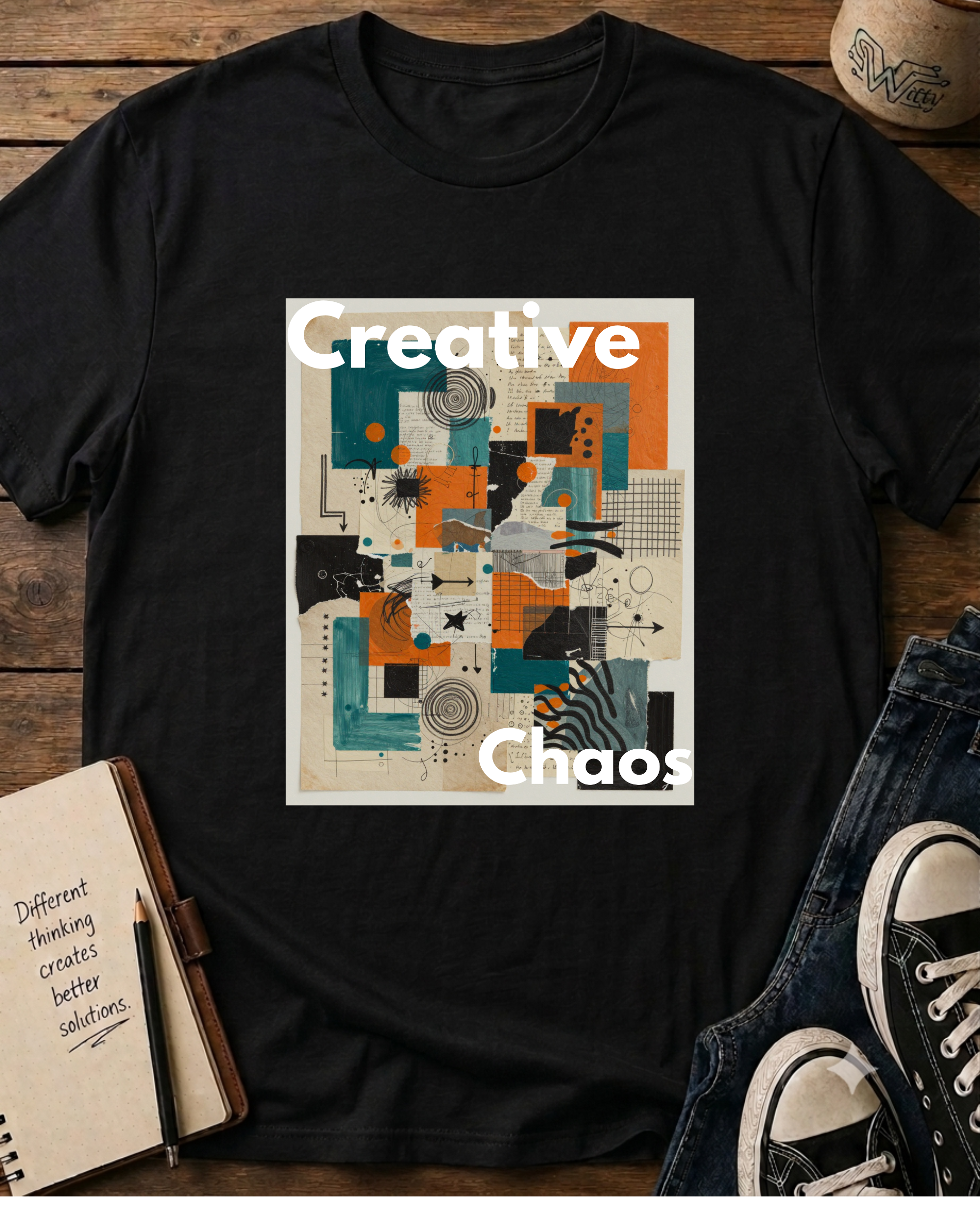 Creative Chaos Full Fledge T-shirt