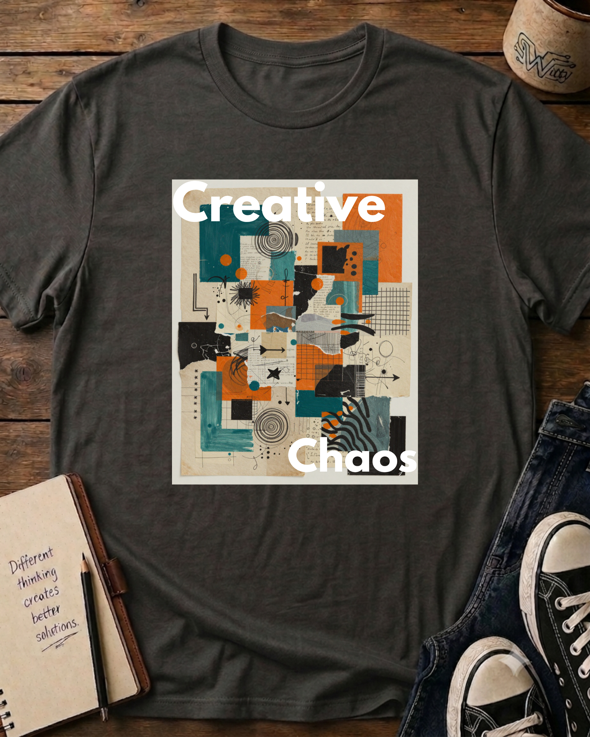 Creative Chaos Full Fledge T-shirt