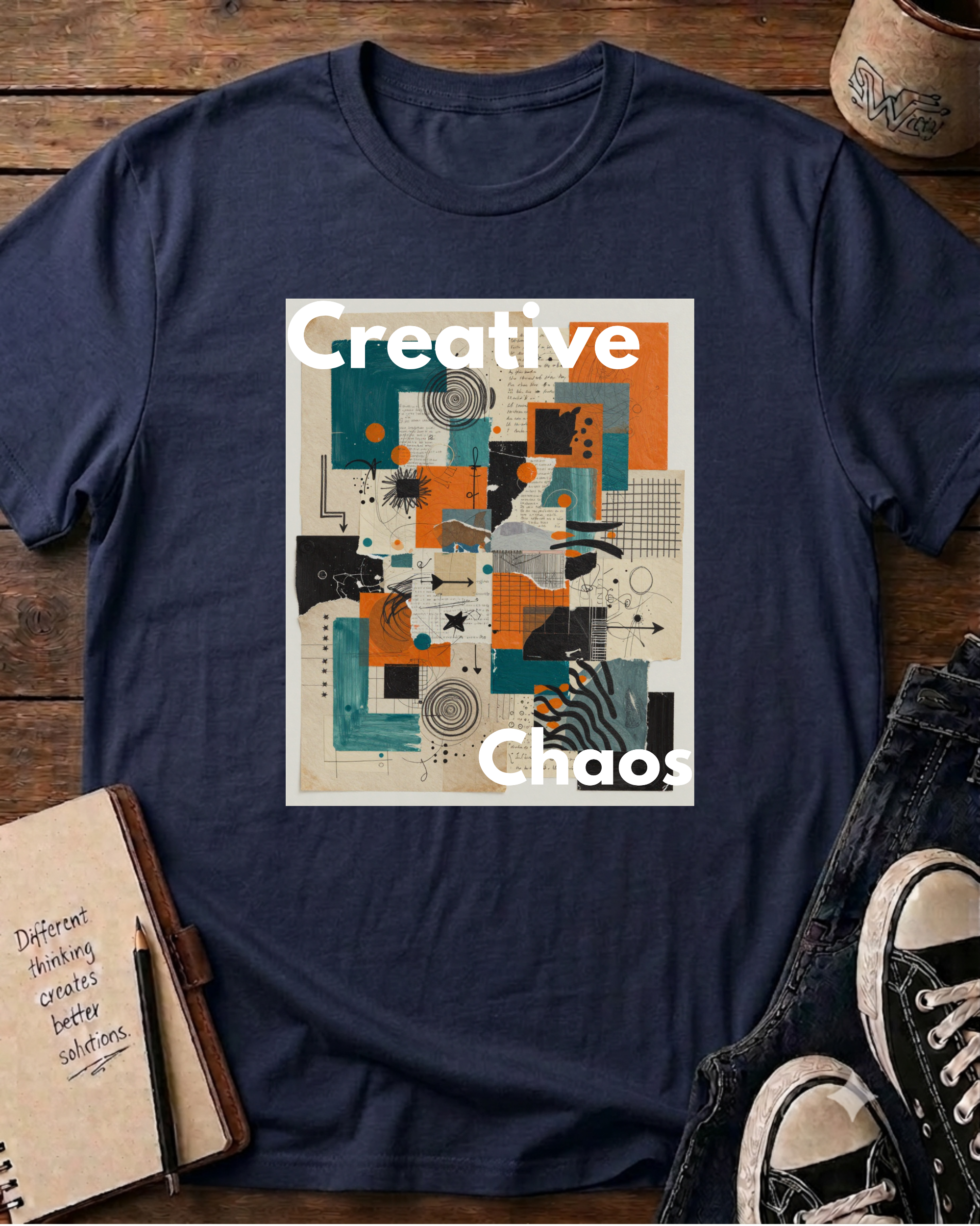 Creative Chaos Full Fledge T-shirt