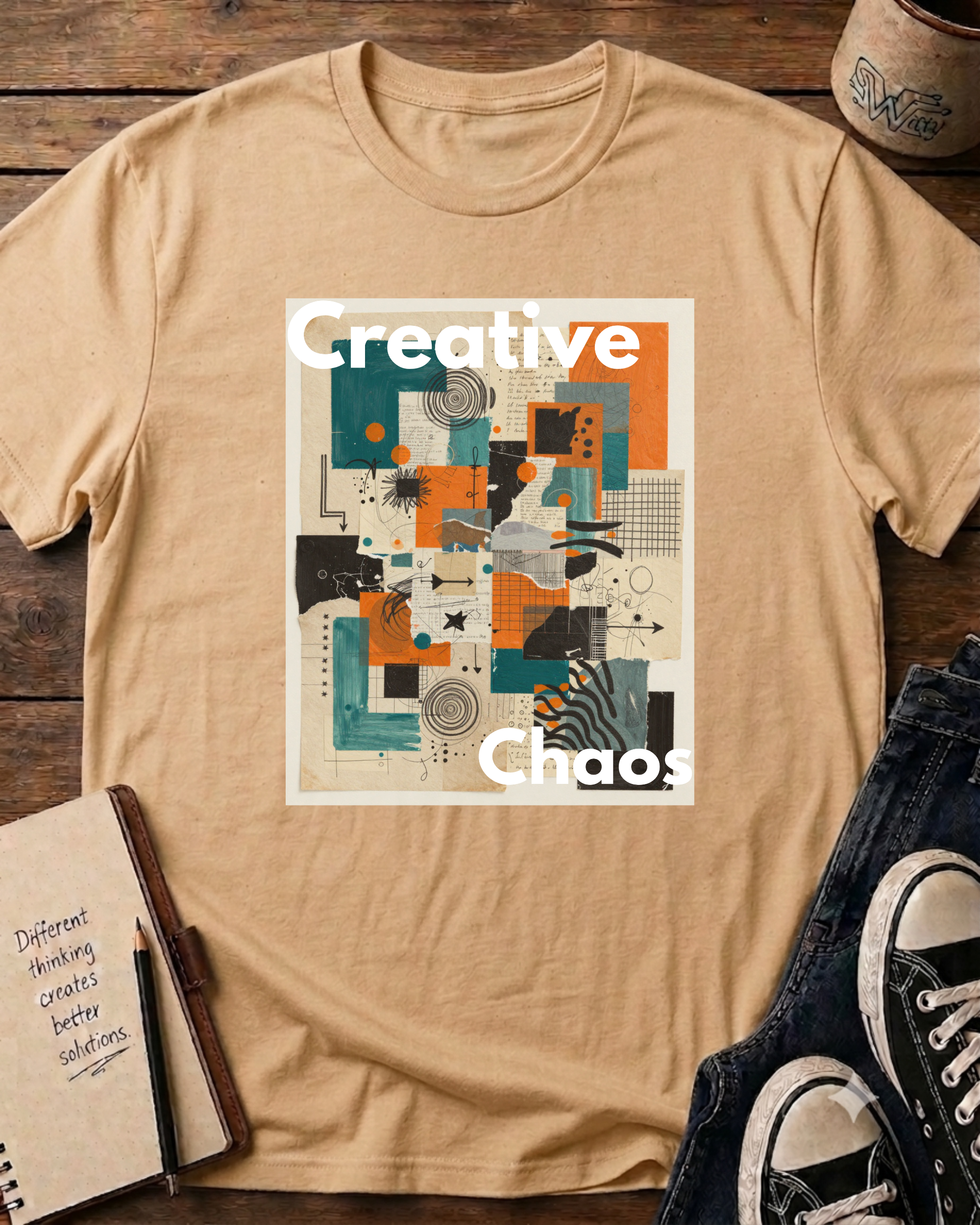 Creative Chaos Full Fledge T-shirt