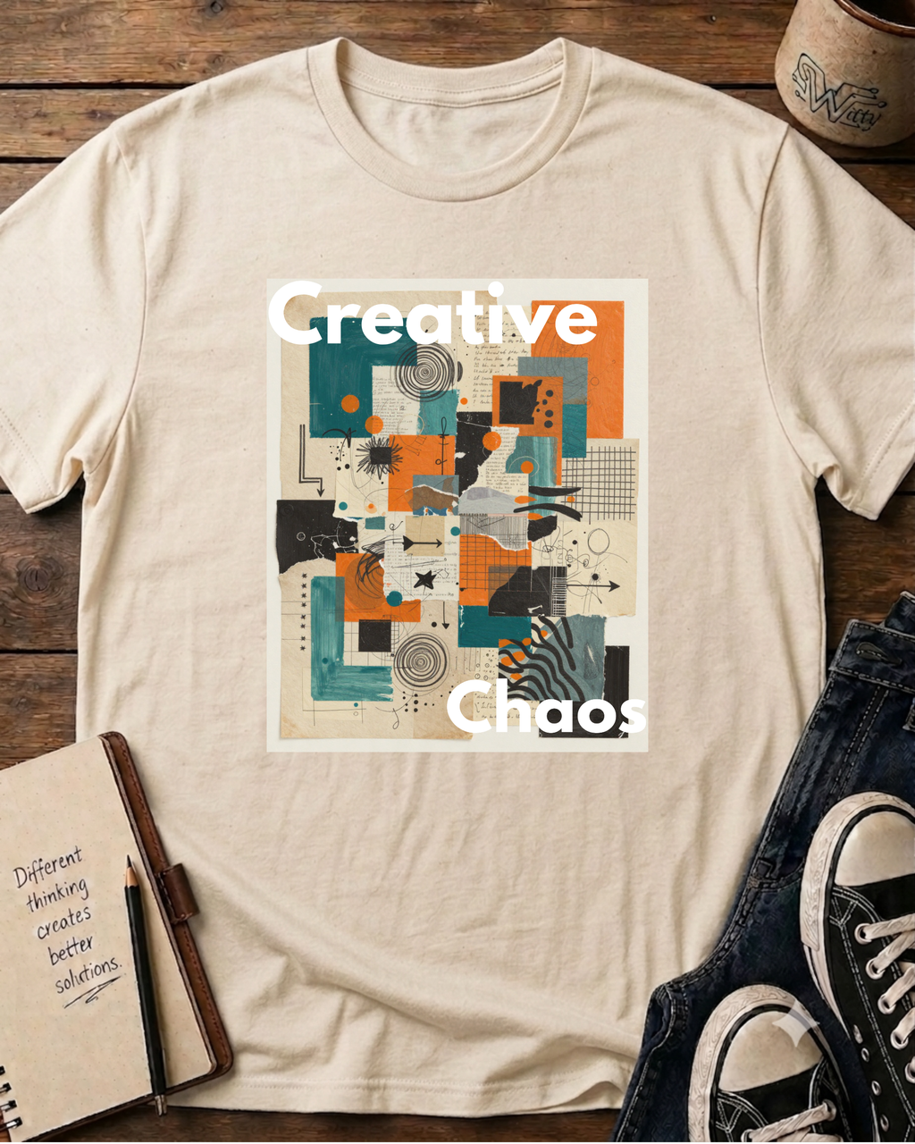 Creative Chaos Full Fledge T-shirt