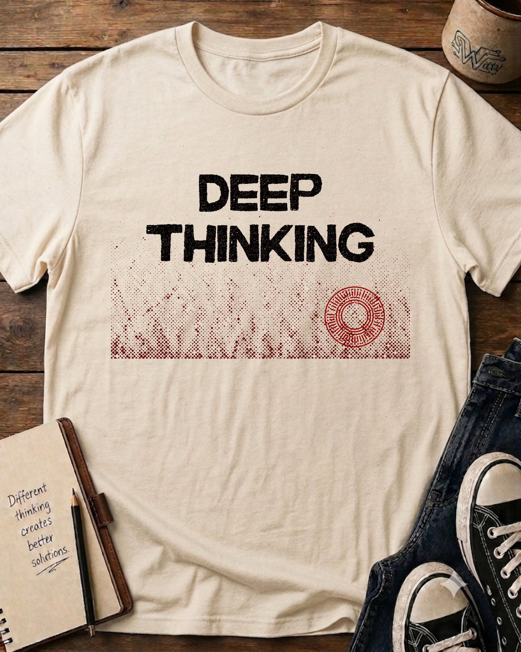 Deep Thinking Flame T-shirt