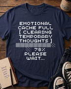 Retro Loading Graphic T‑Shirt