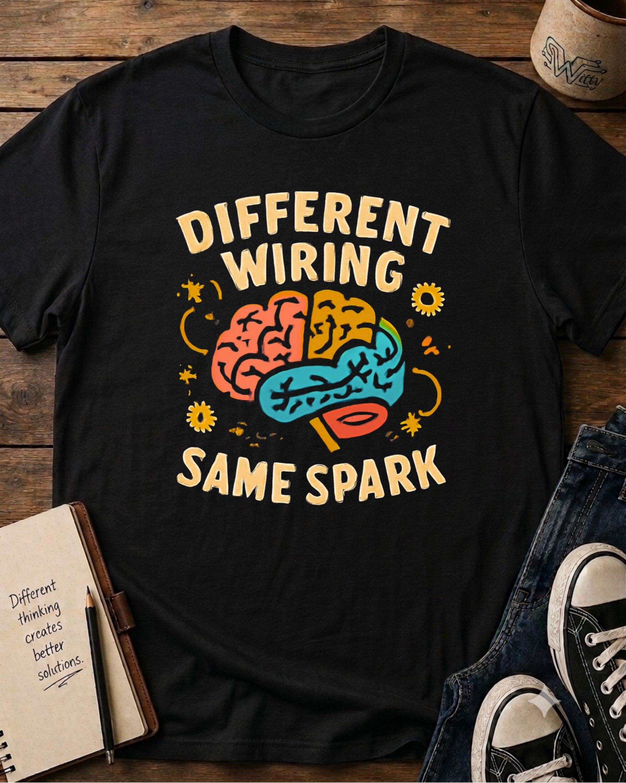 Different Wiring Same Spark T-Shirt