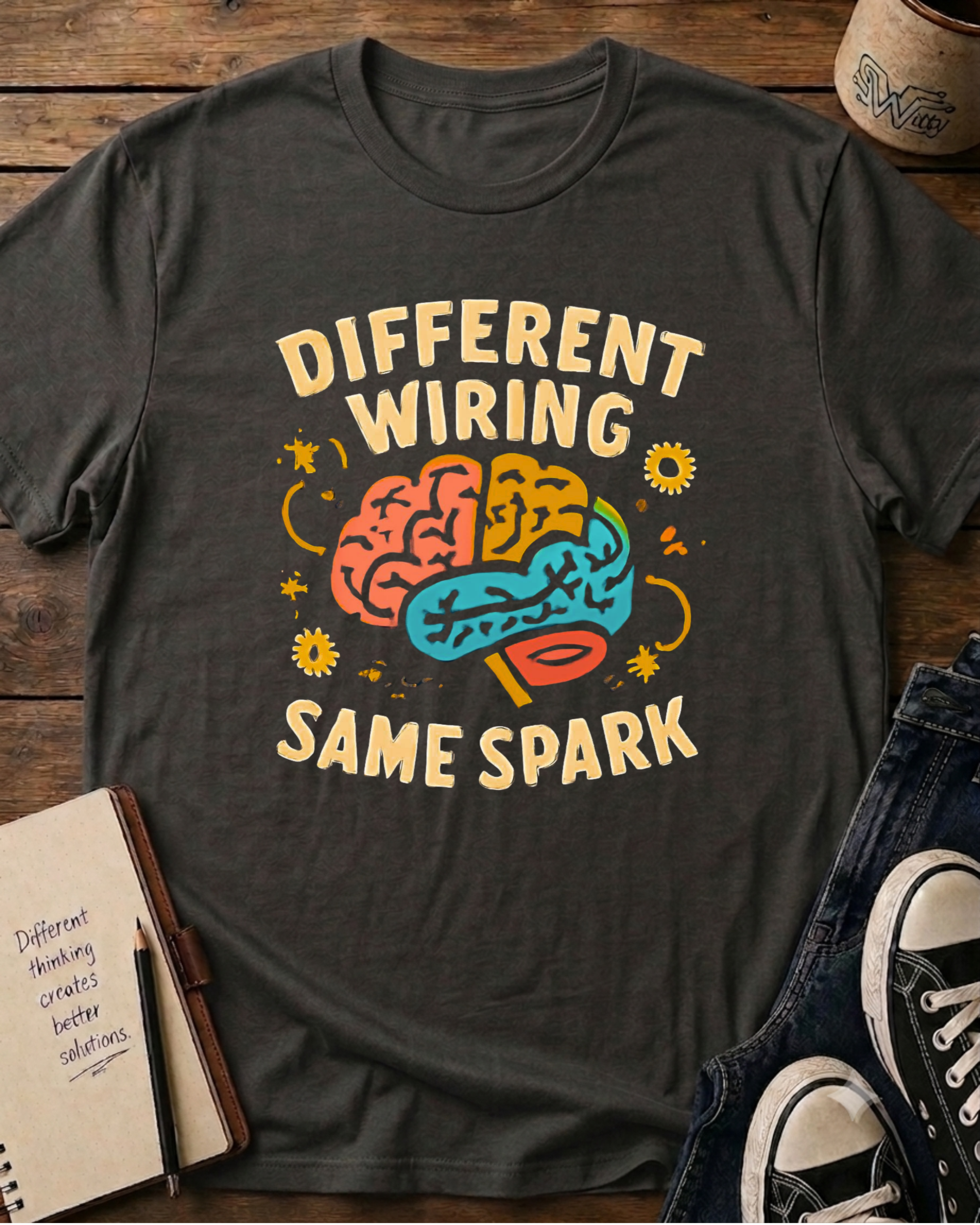 Different Wiring Same Spark T-Shirt