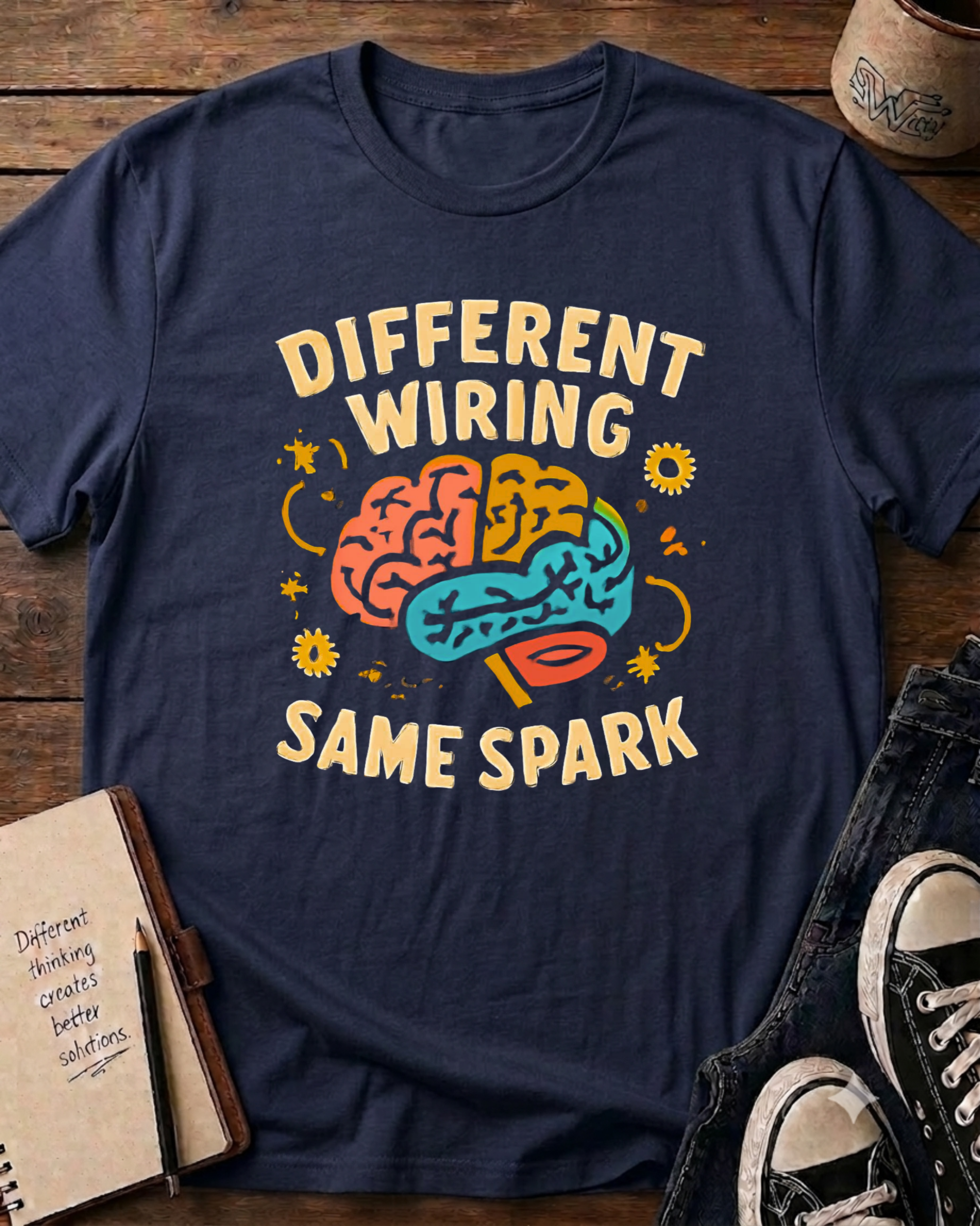 Different Wiring Same Spark T-Shirt