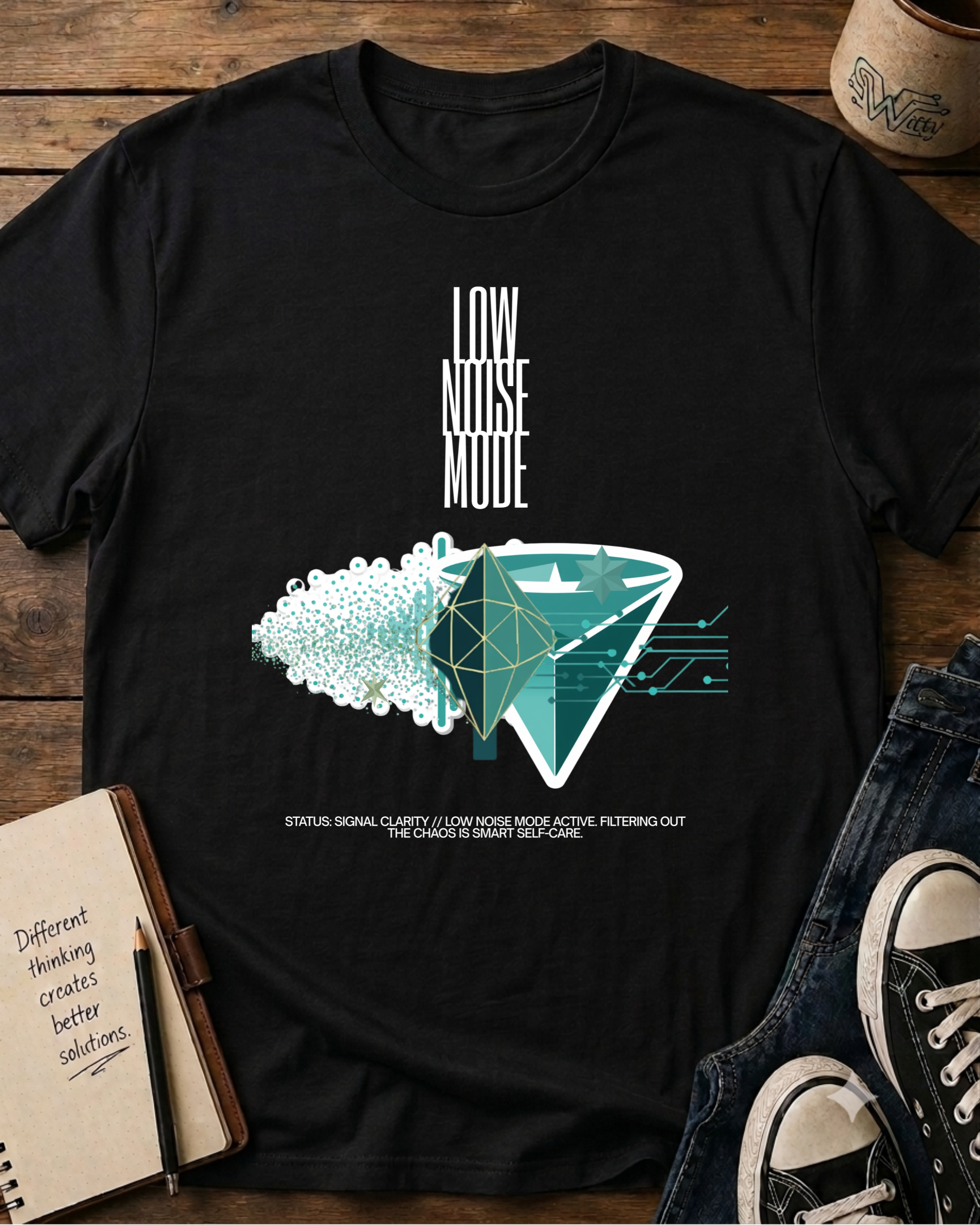 Low Noise Mode T‑Shirt