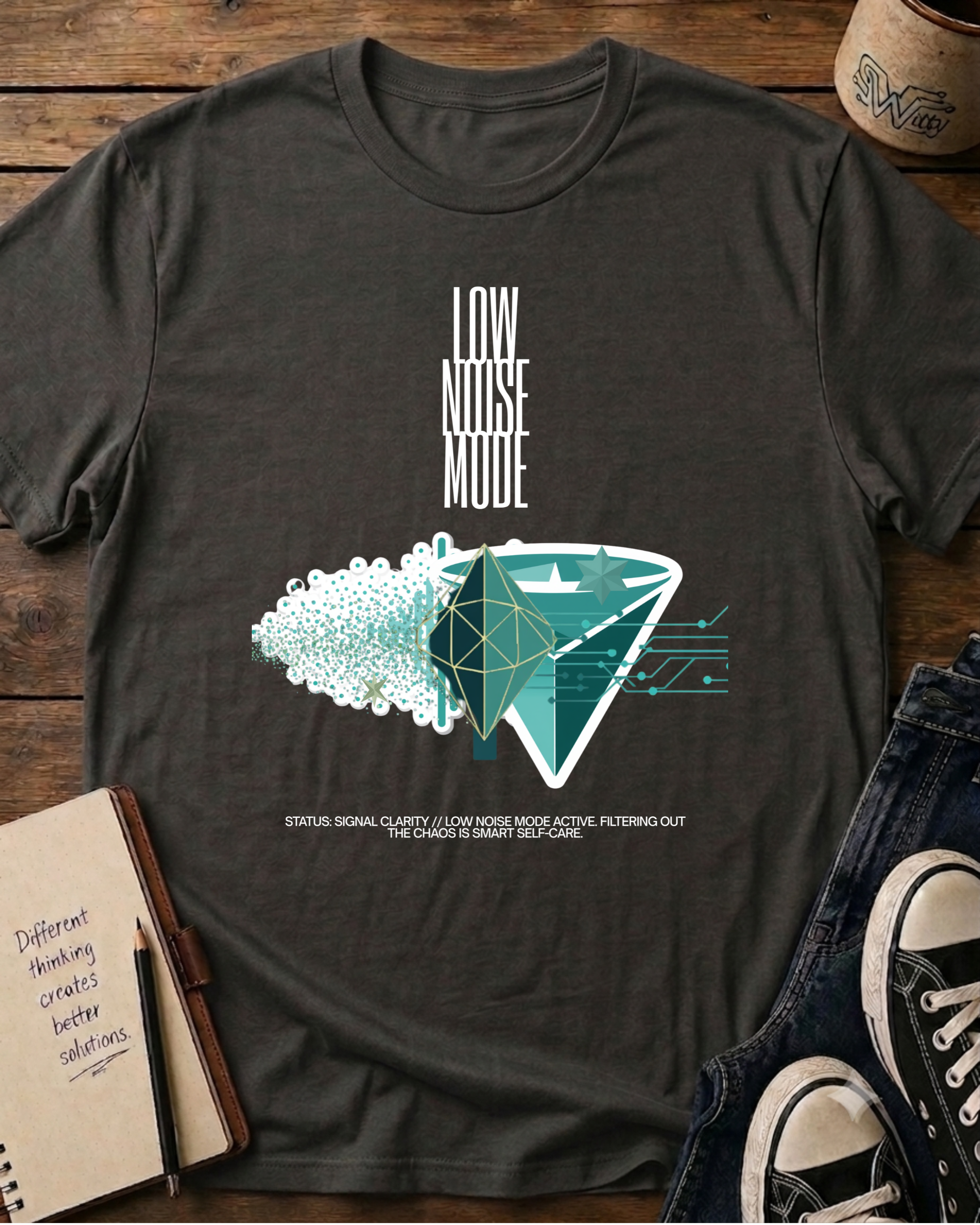 Low Noise Mode T‑Shirt