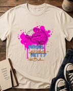 Neon Brain Street Art T-Shirt