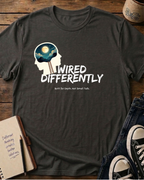 Wired Differently Neurodiversity Awareness Graphic T-Shirt