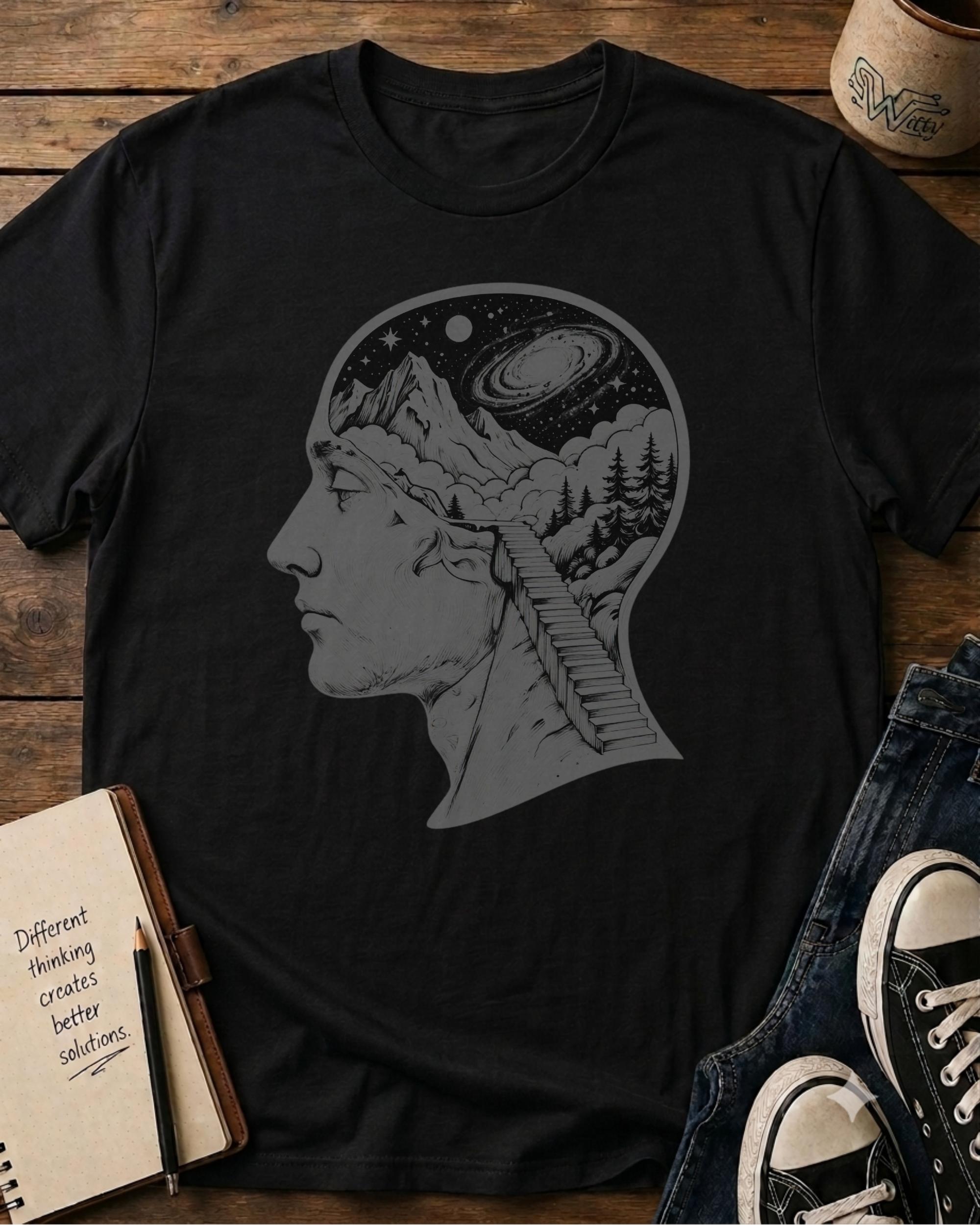 Cosmos Head T-Shirt