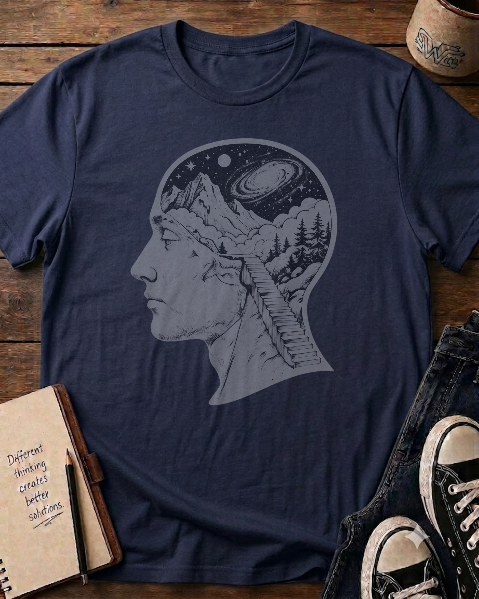 Cosmos Head T-Shirt