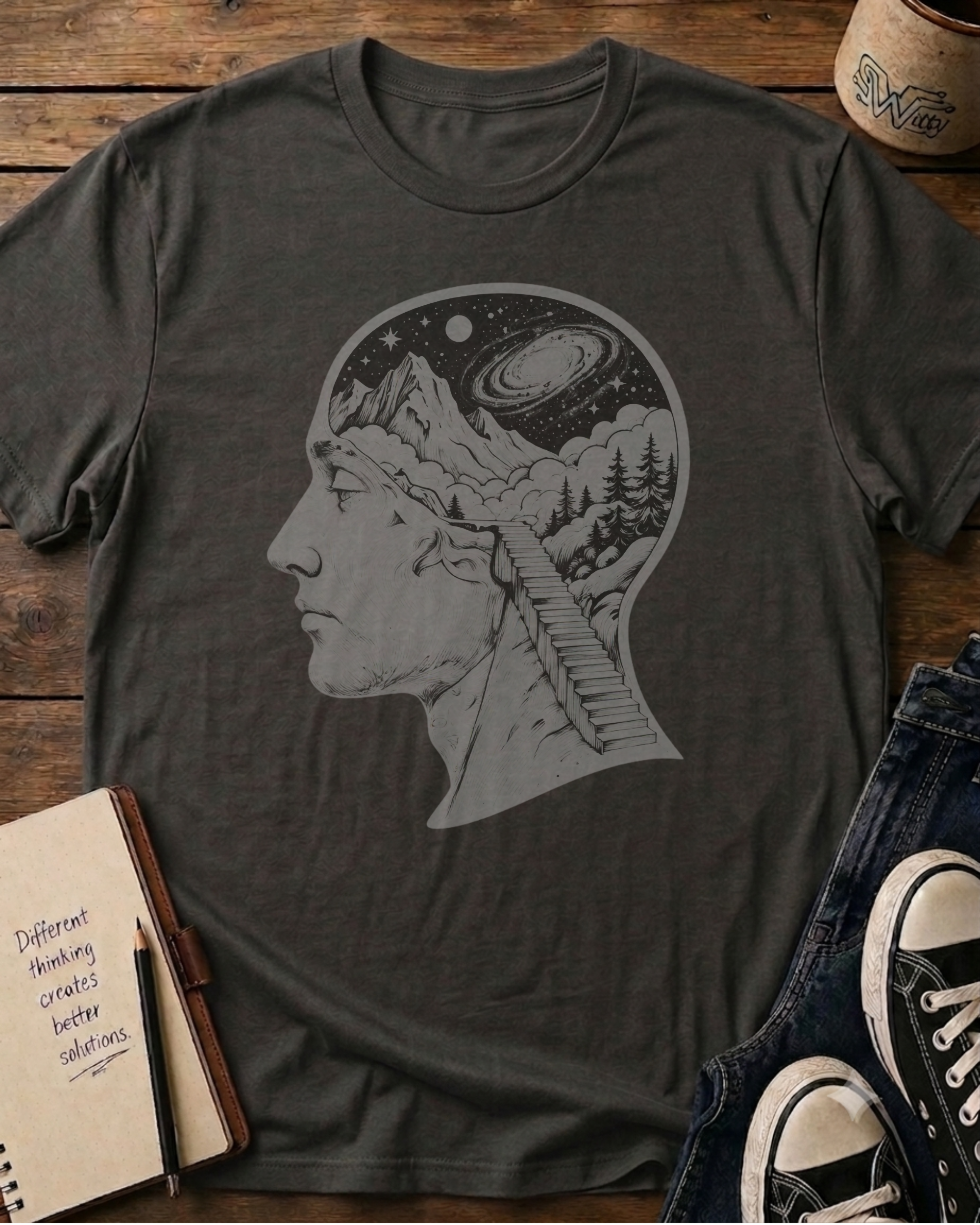 Cosmos Head T-Shirt