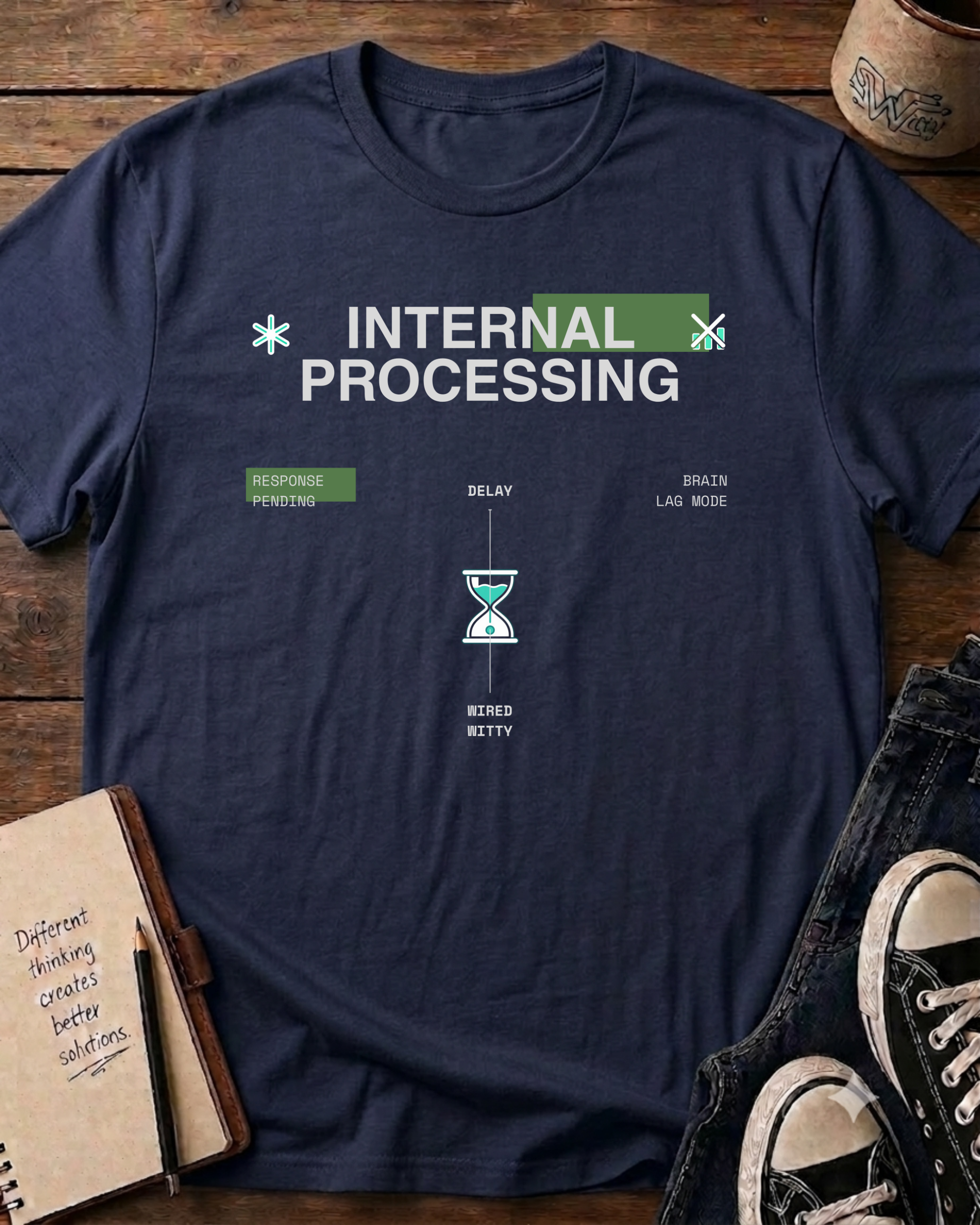 Internal Processing Graphic T-Shirt