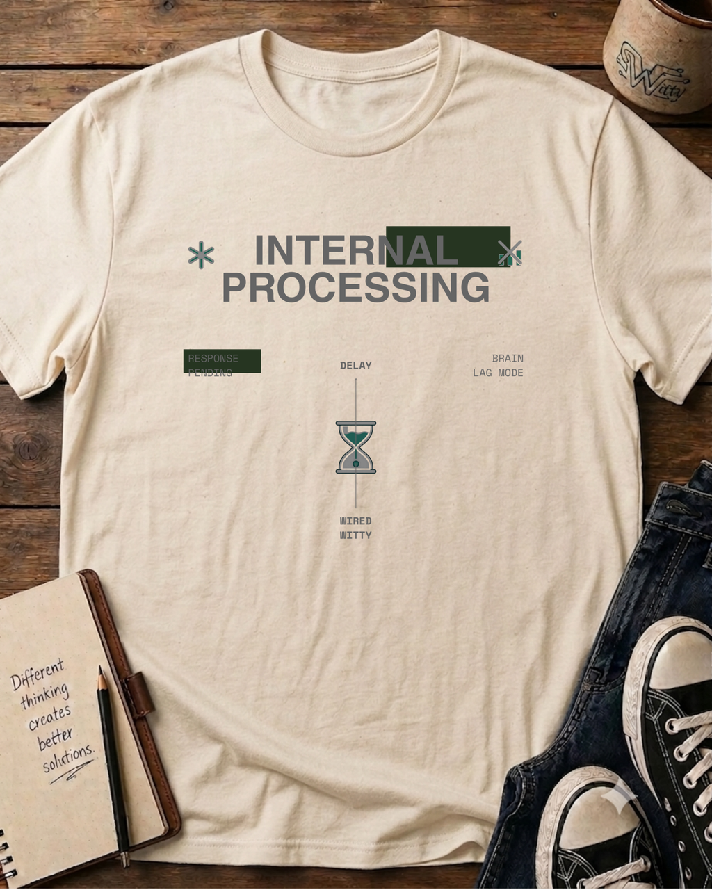 Internal Processing Graphic T-Shirt