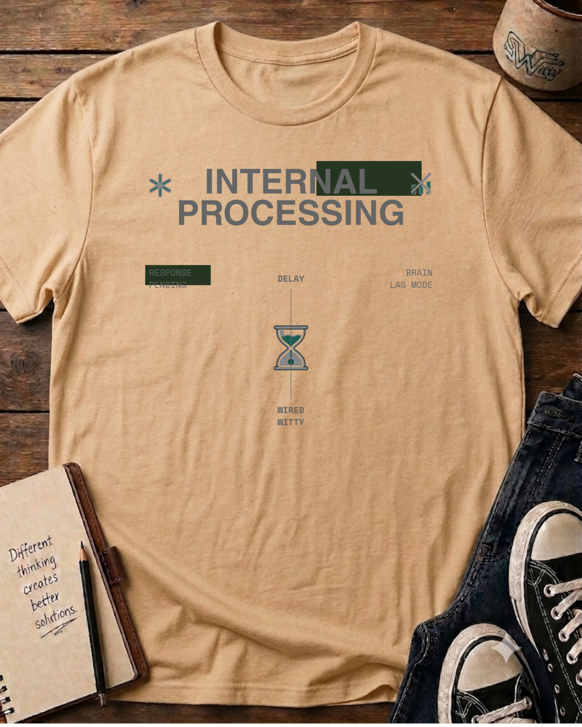 Internal Processing Graphic T-Shirt