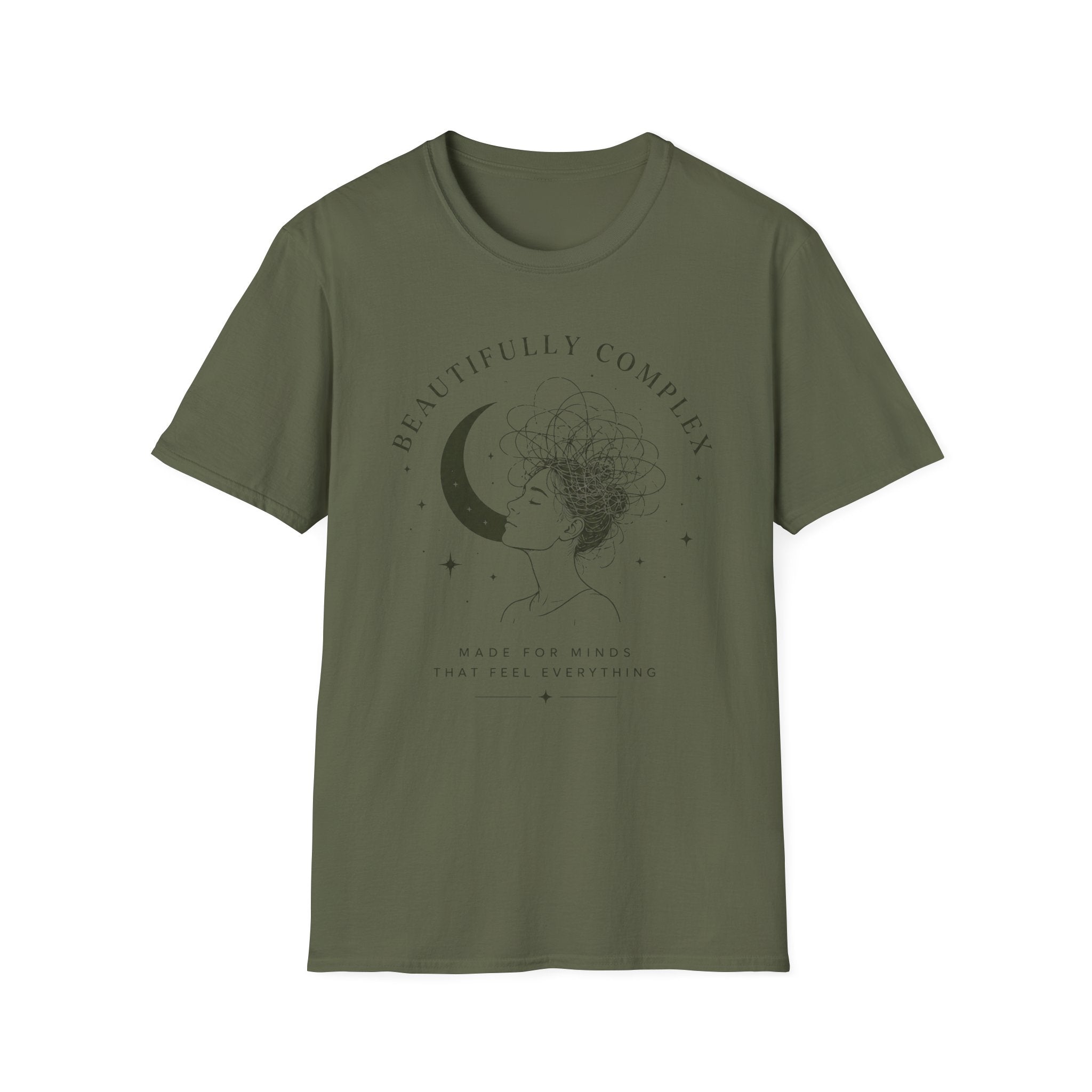 Beautifully Complex Moonwoman T-Shirt – Celestial Feminine Graphic Tee