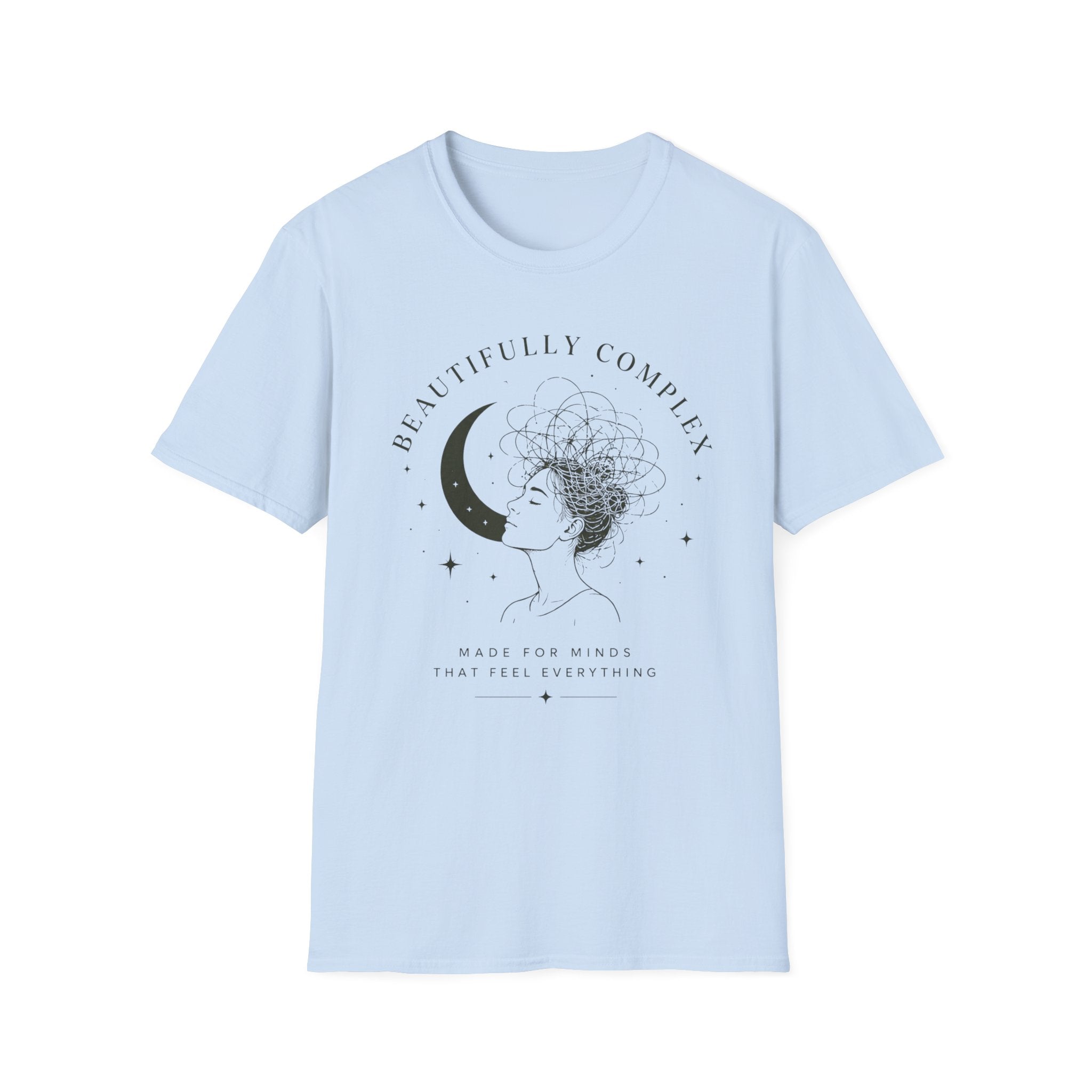 Beautifully Complex Moonwoman T-Shirt – Celestial Feminine Graphic Tee