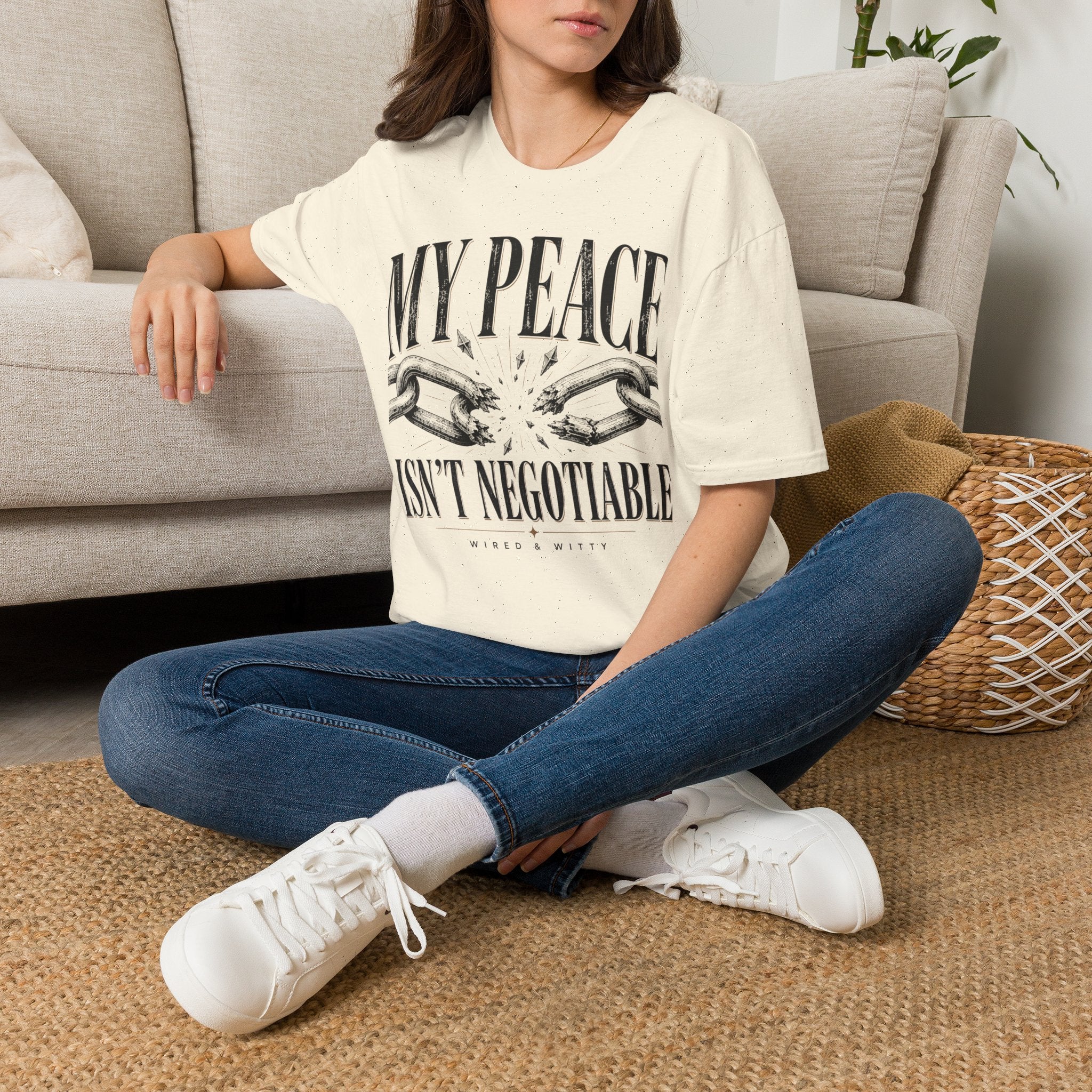 T-Shirt — "My Peace Isn't Negotiable"