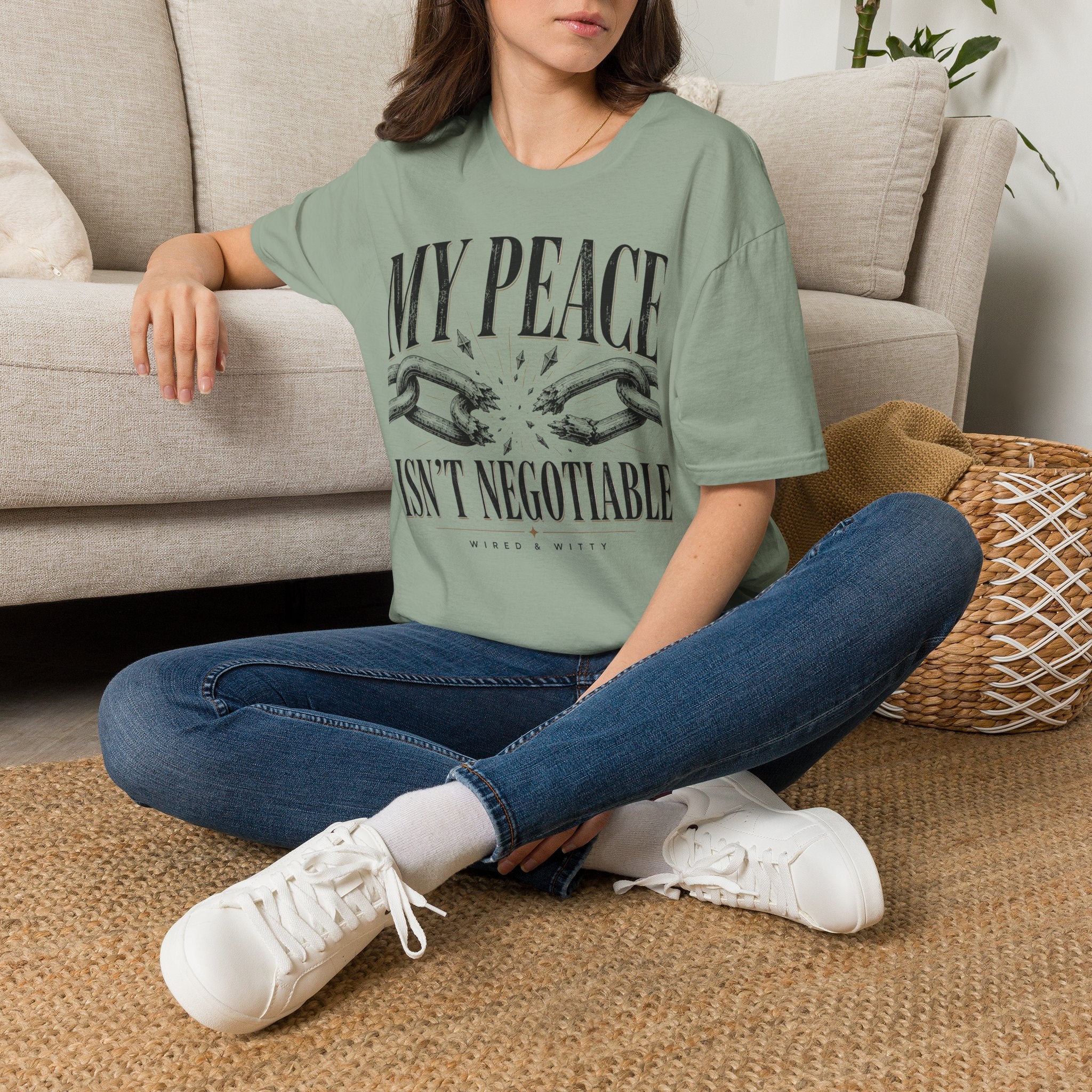 T-Shirt — "My Peace Isn't Negotiable"