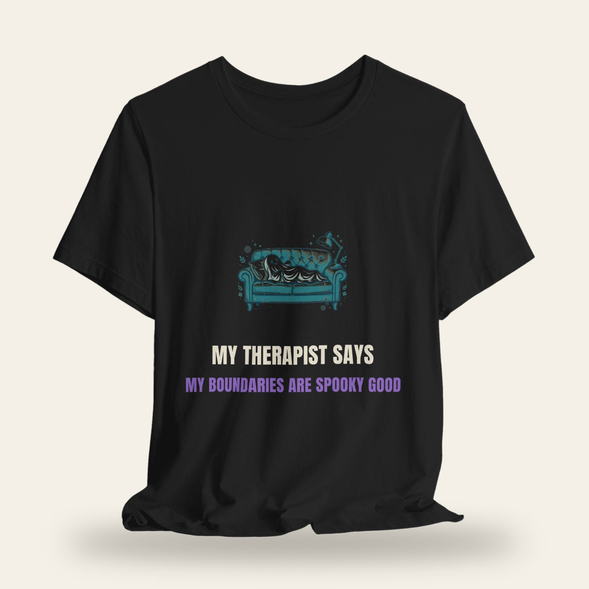 My Therapist Says My Boundaries Are Spooky Good T-Shirt