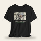 The Cat Is Finally Asleep T-Shirt