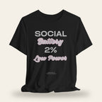 Social Battery 2% Low Power T-Shirt