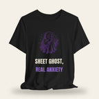 Sheet Ghost Real Anxiety T-Shirt