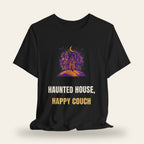 Haunted House Happy Couch T-Shirt