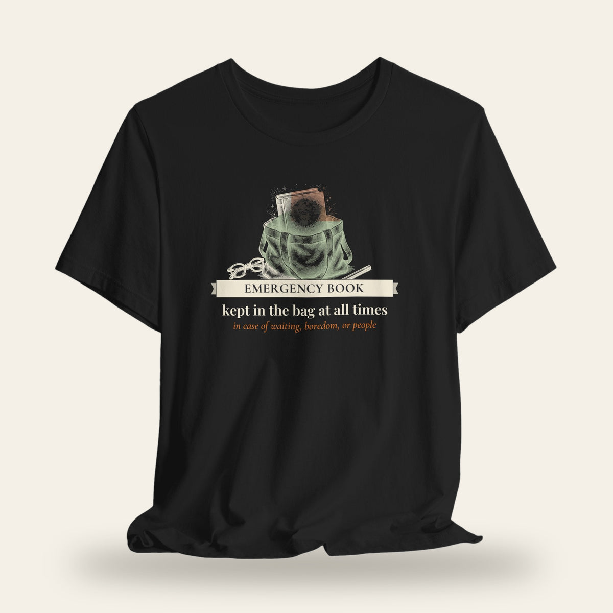 Emergency Book T-Shirt