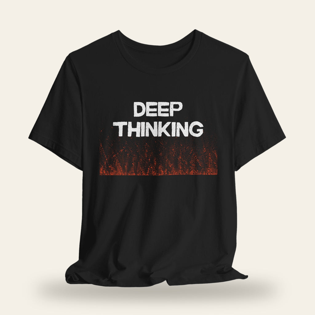 Deep Thinking Halftone T-Shirt