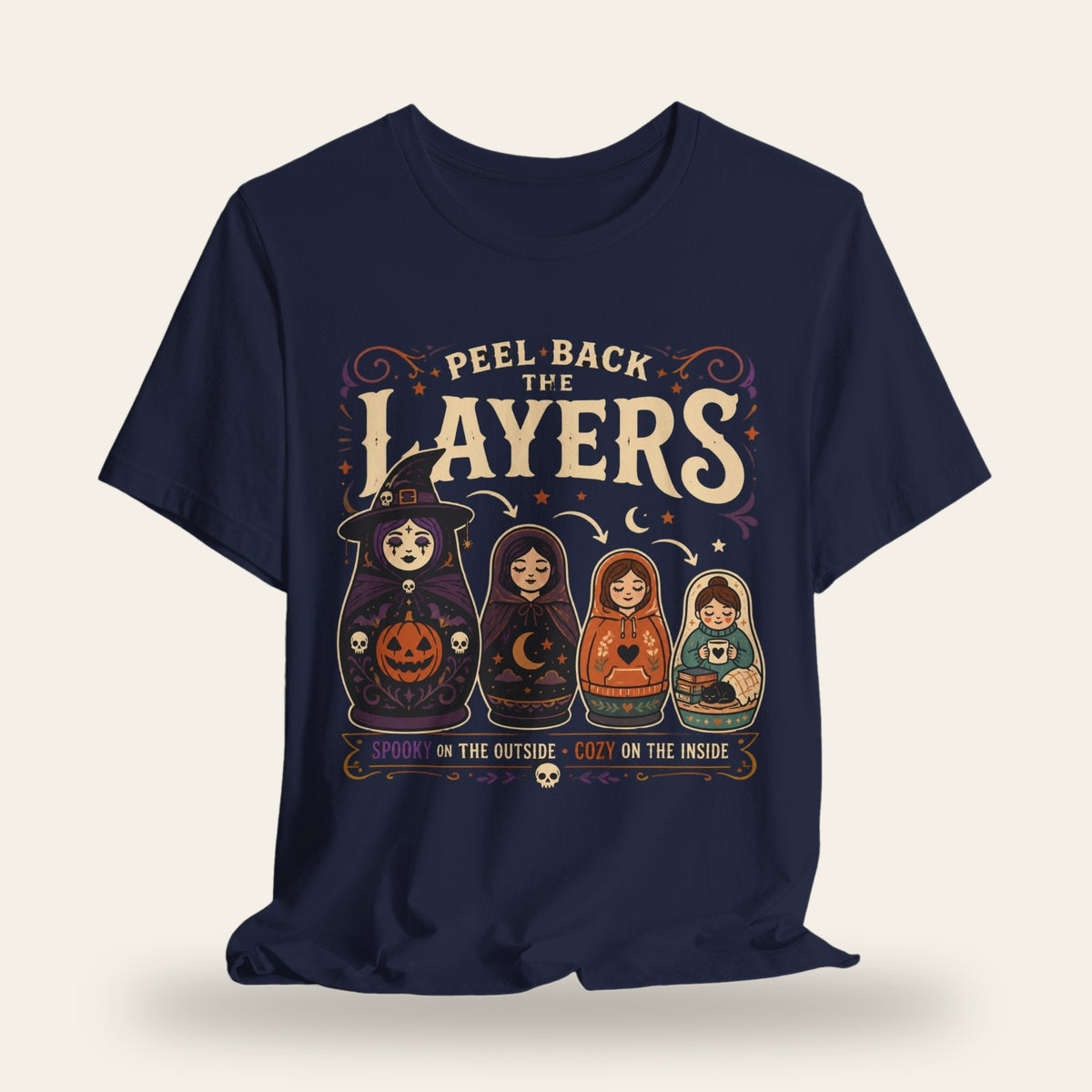 Halloween Peel Back the Layer T-Shirt