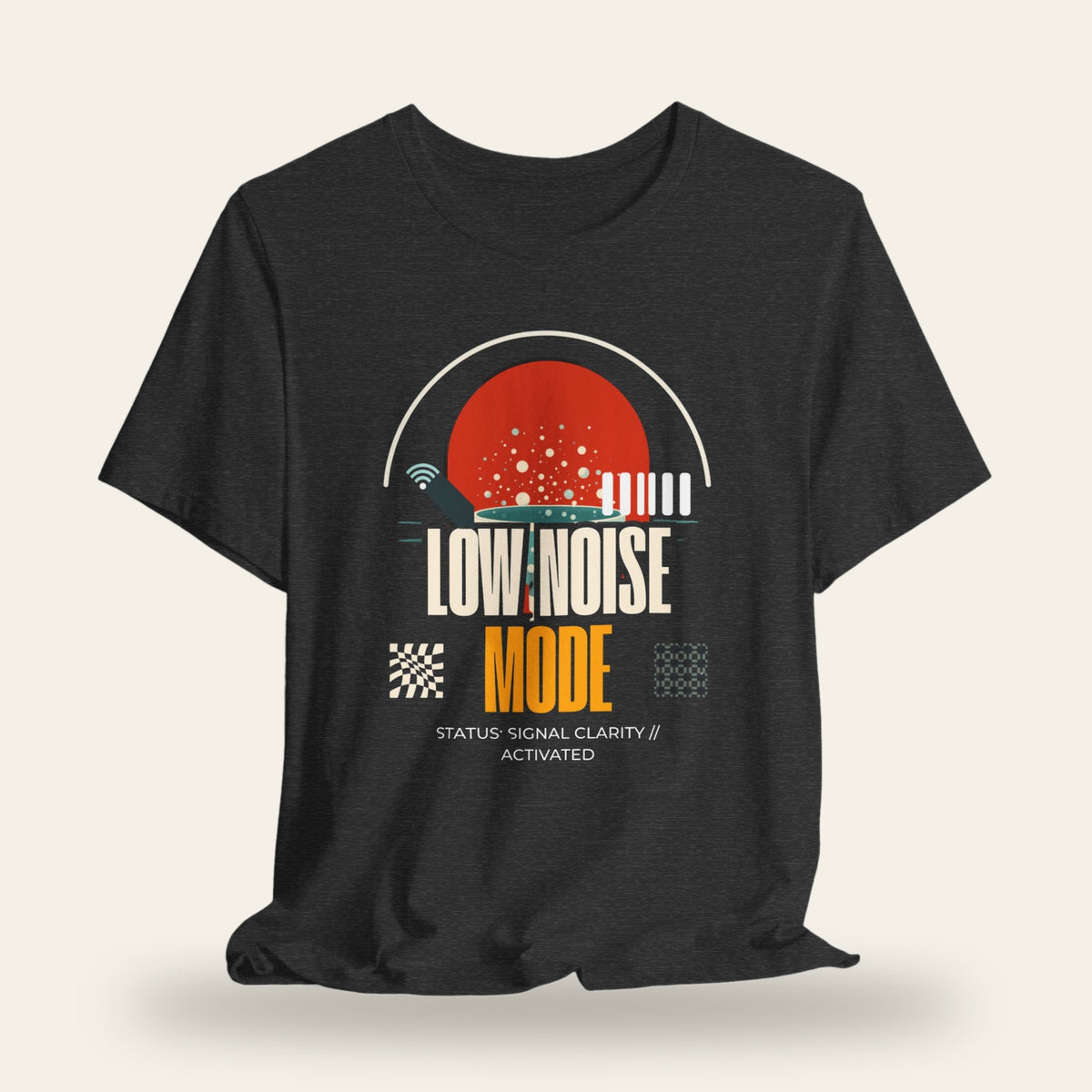 Retro Tech Minimalist T-Shirt