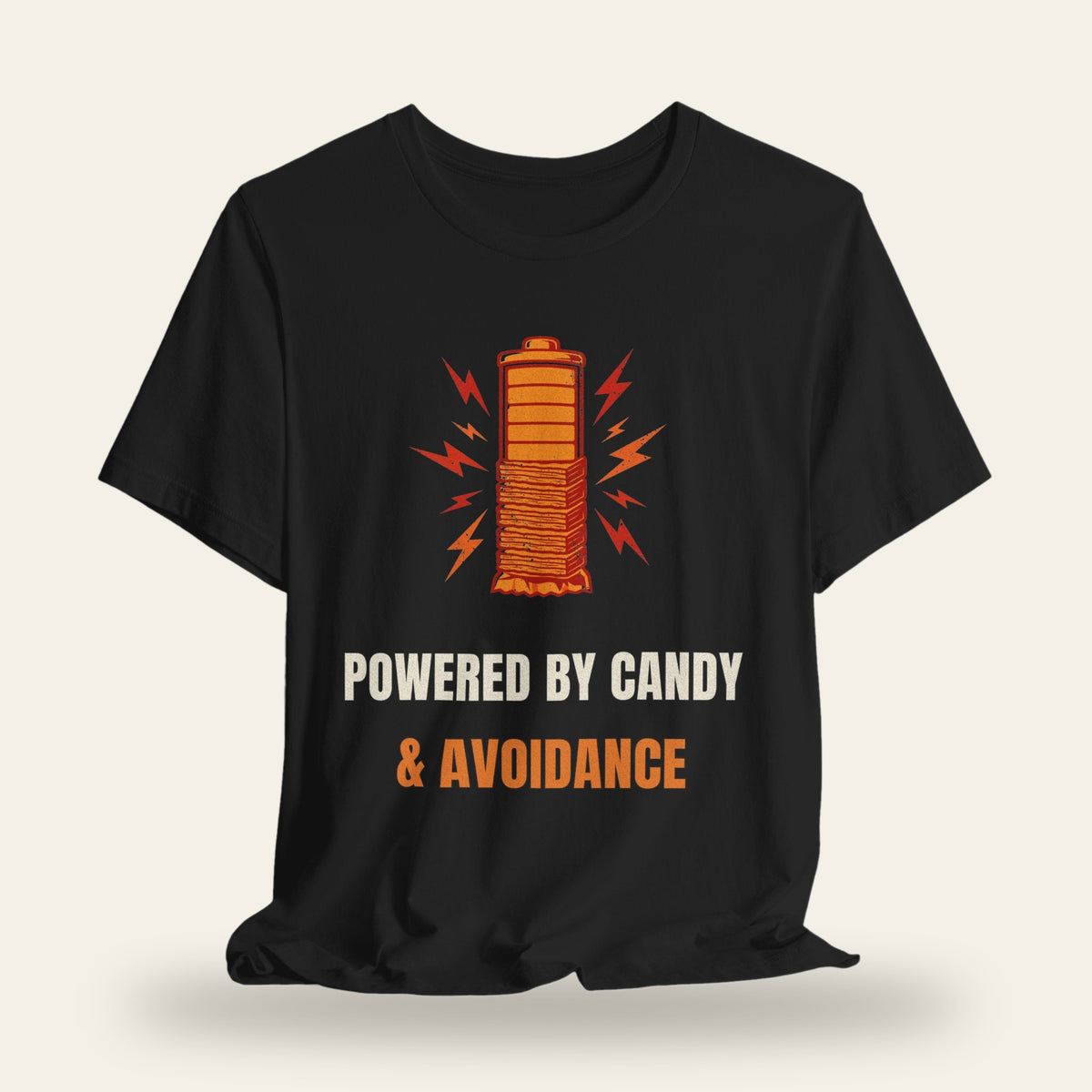 Powered by Candy & Avoidance T-Shirt