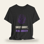 Sheet Ghost Real Anxiety T-Shirt