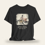Stamped, Shelved, and Quietly Judging Your Dog-Ears T-Shirt