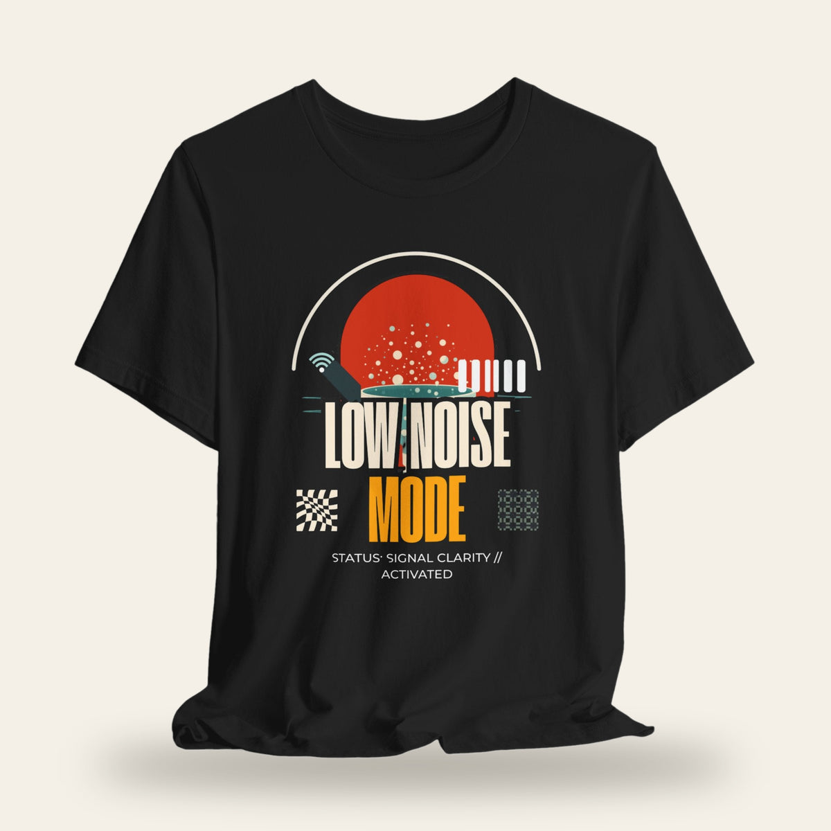 Retro Tech Minimalist T-Shirt