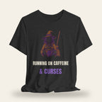 Running on Caffeine & Curses T-Shirt