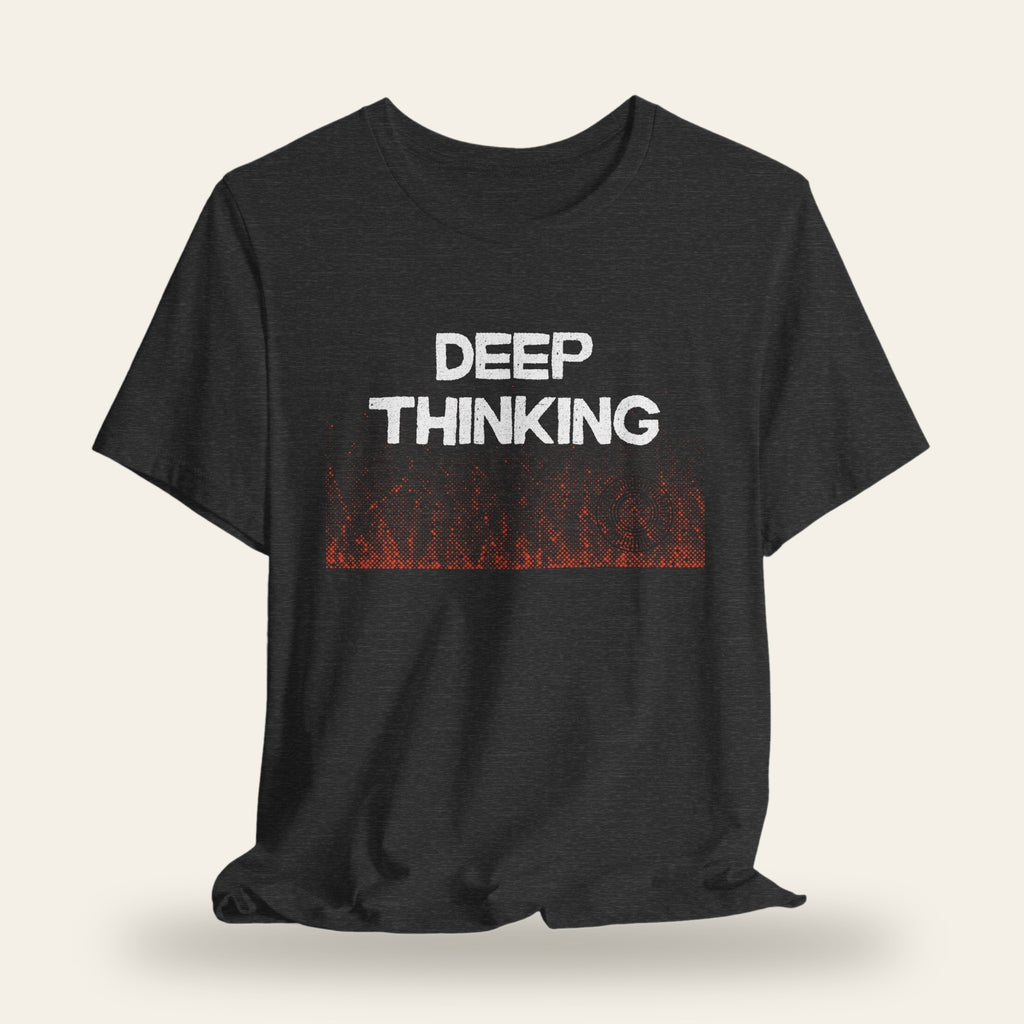 Deep Thinking Halftone T-Shirt