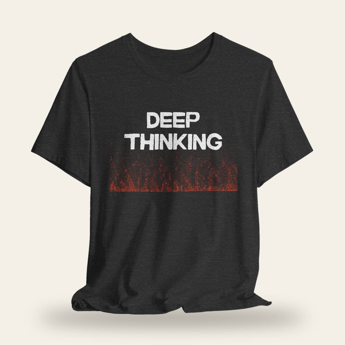 Deep Thinking Halftone T-Shirt