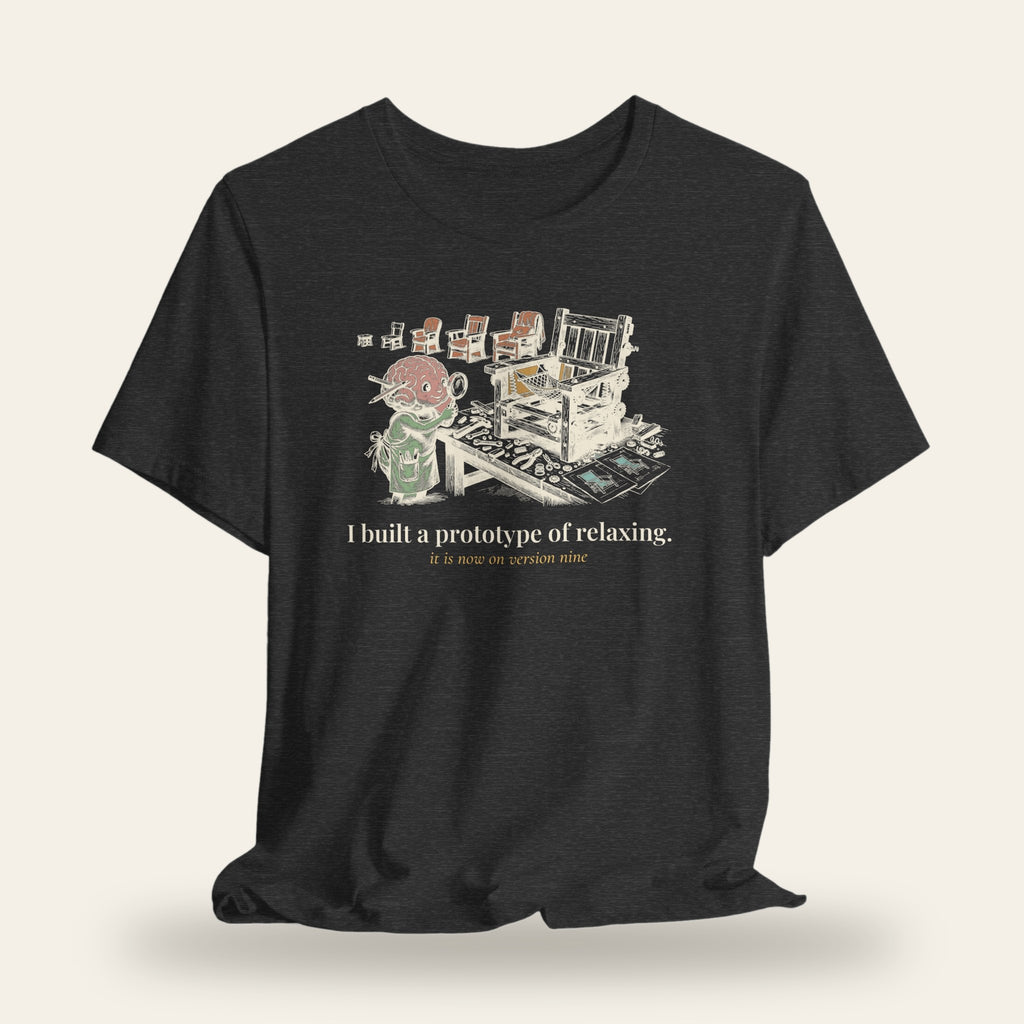 I Built a Prototype of Relaxing T-Shirt
